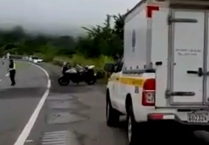 Accidente fatal en Viguí, Veraguas. 