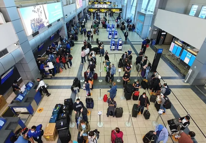 La reapertura internacional de los cielos para las operaciones regulares en Panamá ha originado hasta el 20 de octubre el ingreso al territorio panameño, a través del "Hub de Tocumen", 10 mil 691 personas. Foto/Cortesía