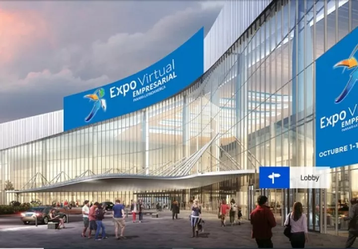 La plataforma de la exposición virtual cuenta con área de: fachada, lobby y una capacidad para 200 empresas nacionales expositoras proveedoras de productos y servicios. Foto/Ilustrativa