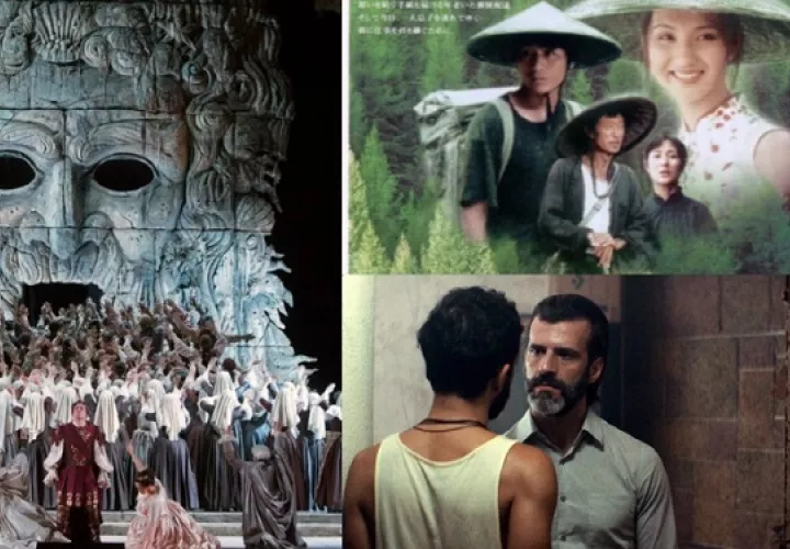 'Idomeneo, rey de Creta', 'Carteros en las montañas' y 'Temblores' serán presentadas hoy, domingo 4 de octubre. Foto: Twitter
