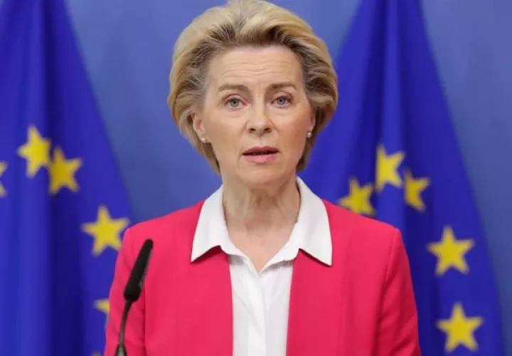  Ursula von der Leyen, presidenta de la Comisión Europea. FOTO/EFE