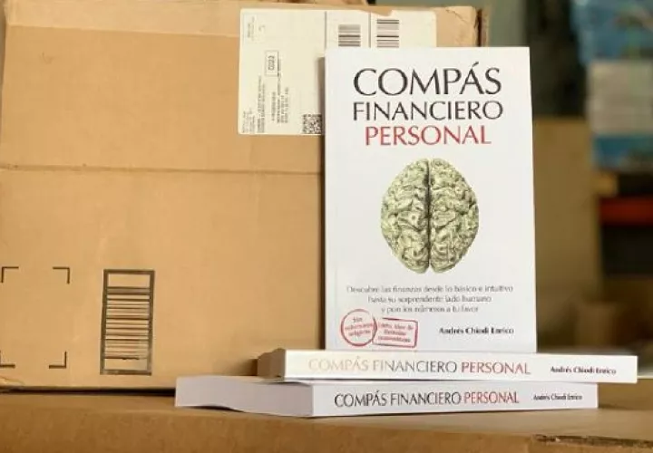 'Compás financiero personal' está de venta en Amazon en formatos eBook e impreso tapa blanda. Foto: Cortesía