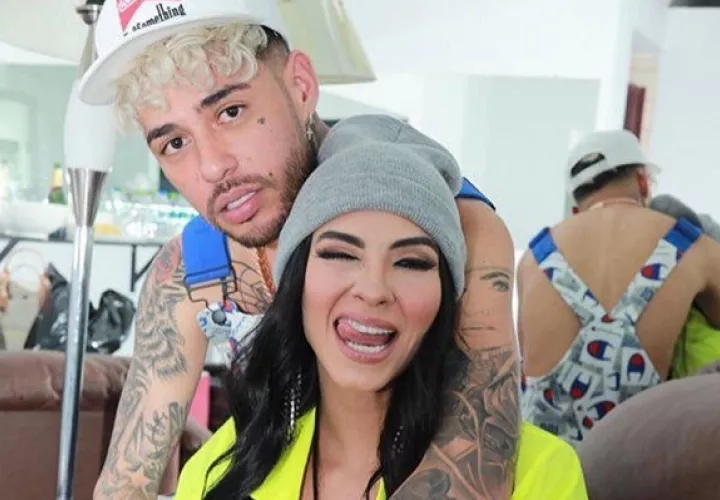 Dalex y su esposa Patricia Corcino. Foto: Instagram