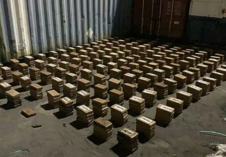 En total se contabilizaron 776 paquetes de cocaína. Foto: Diómedes Sánchez S.