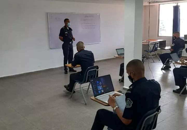 La Esopol es el  único centro de formación policial en la región que gradúa a sus estudiantes con una licenciatura. Foto cortesía Policía Nacional