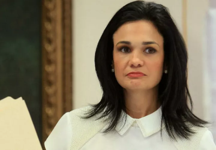 Isabel De Saint Malo, exvicepresidenta de la República de Panamá.