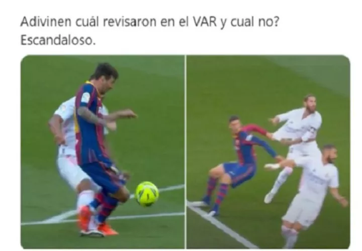 Los memes se burlaron del Barcelona.