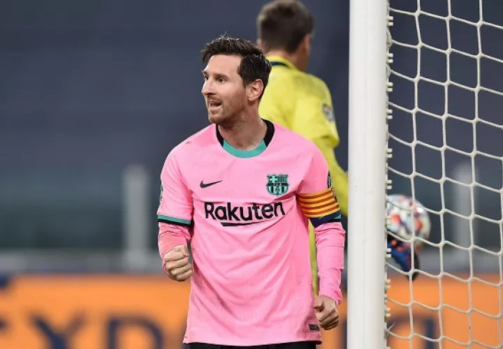 Messi. Foto:EFE