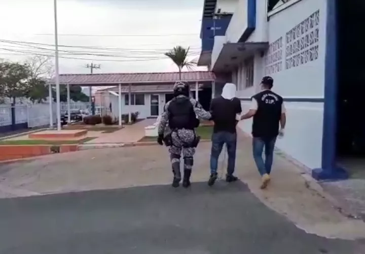 El ciudadano sospechoso fue retenido en el sector de Costa Verde. Foto Eric Montenegro