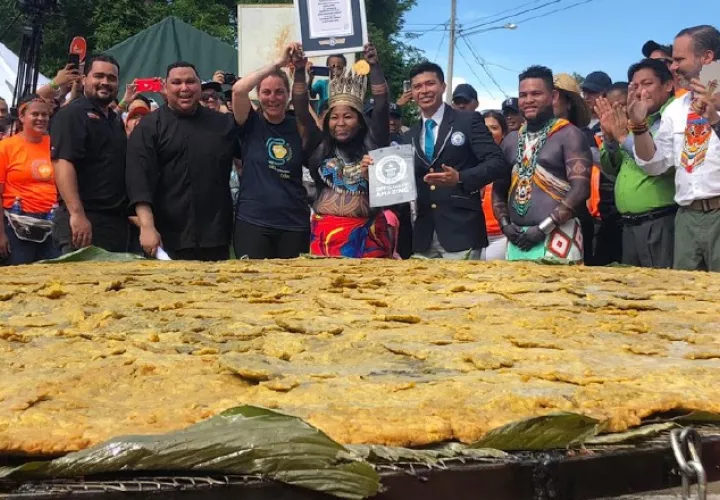 El patacón gigante.  Cortesía