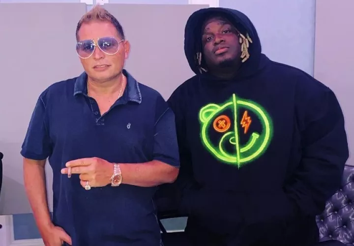 Scott Storch y 'Sech'. Foto: Instagram