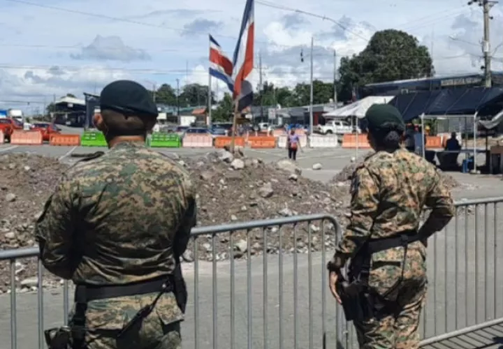 El Senafront ha enviado refuerzos a la región fronteriza de Paso Canoas. Fotos: Mayra Madrid.