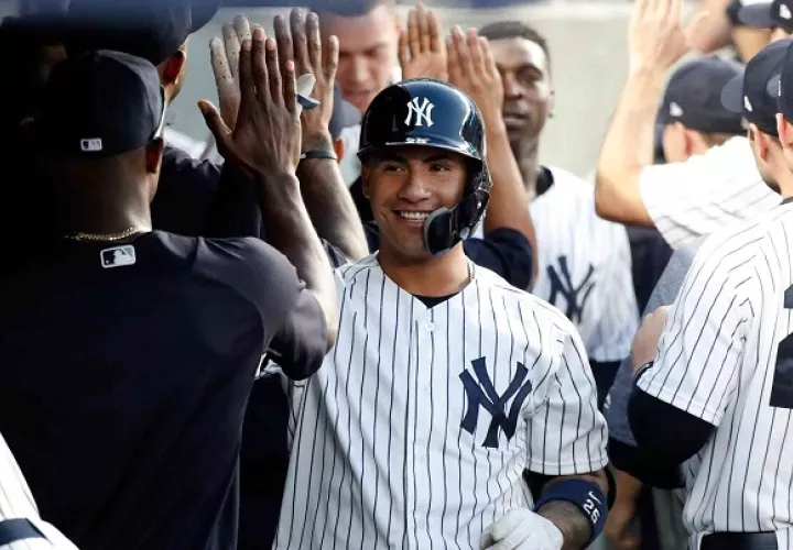 Gleyber Torres de los Yansuis. Foto:EFE