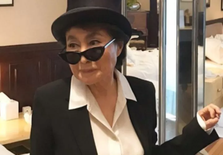 Yoko Ono.  Instagram
