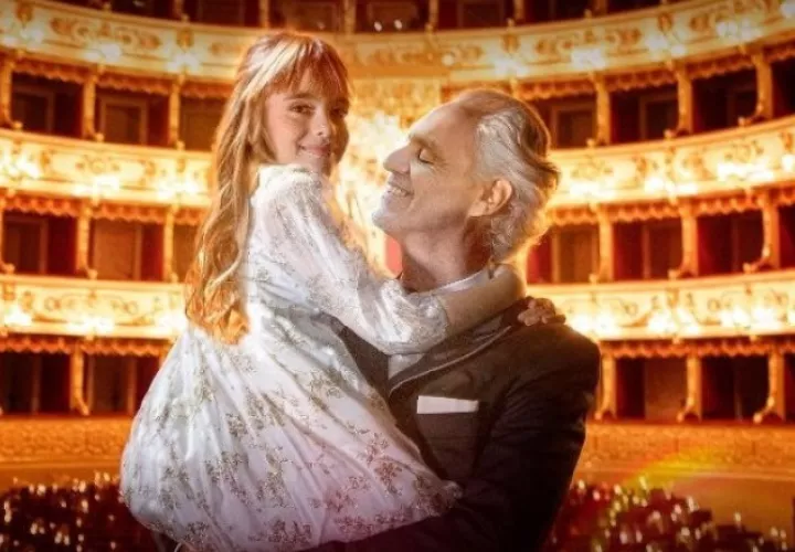 Andrea Bocelli.  Cortesía