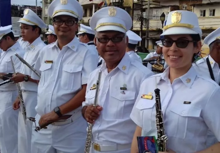 Banda Republicana de Panamá conmemoró sus 153 años de fundación. Foto: Cortesía
