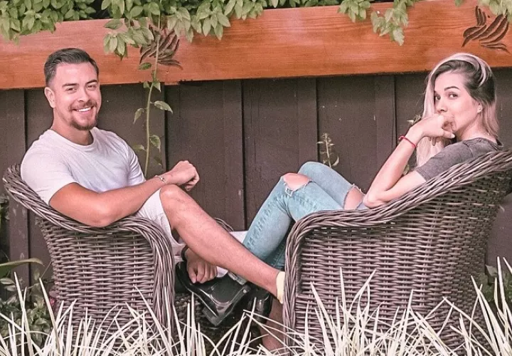 BK y Julia Honings. Instagram
