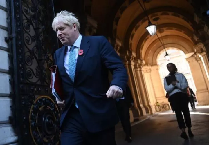 Boris Johnson aseguró que tiene "muchas esperanzas" de recibir la cantidad de vacunas reservada. Foto: EFE