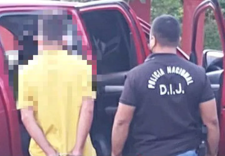 El detenido está pendiente de ser presentado ante un juez de Garantías. Foto: José Vásquez.