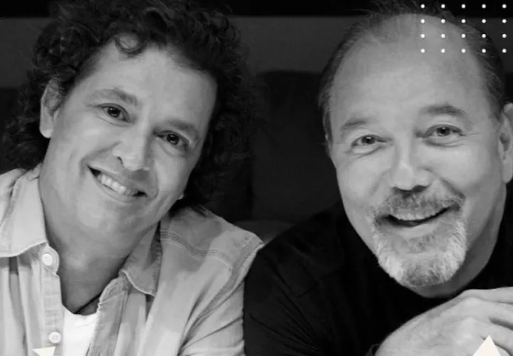Carlos Vives y Rubén Blades. Archivo