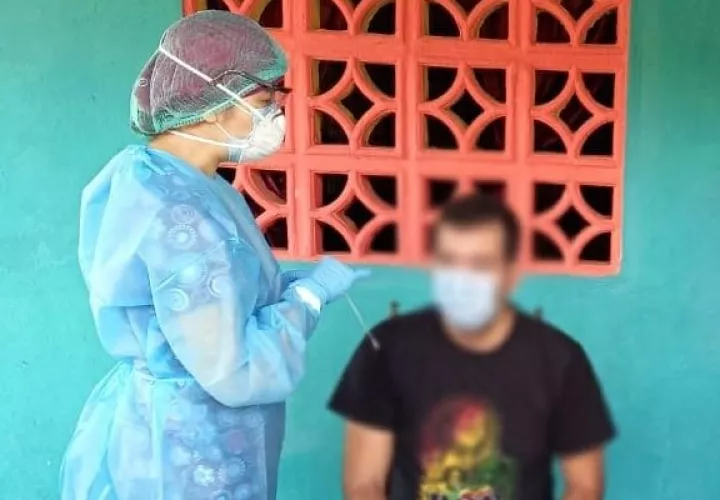 Personal del Centro de Salud de Altos de San Francisco en La Chorrera realizó trazabilidad en las comunidades de Villa Carmen, Guadalupe, Valle Bonito y Playa Leona. 
