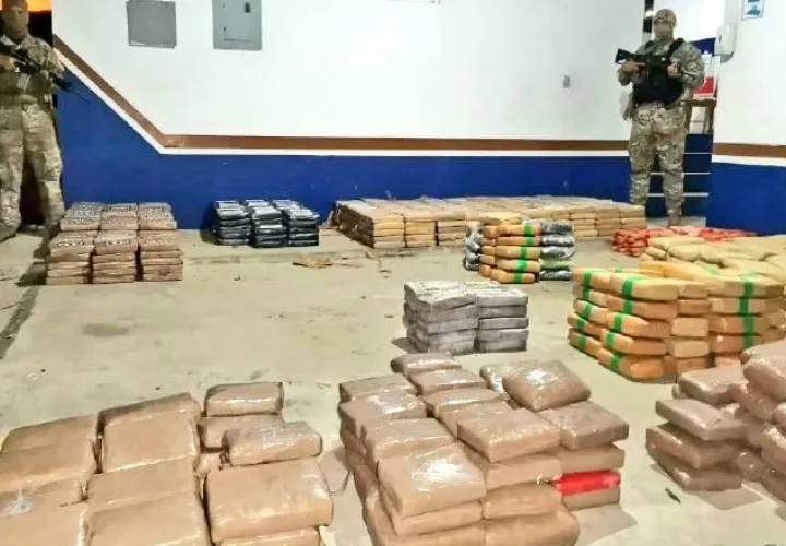 La mayoría de las incautaciones se producen en el mar. 