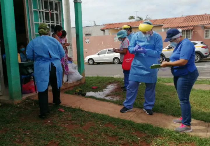 En Puerto Caimito hay 923 casos de coronavirus confirmados y en Barrio Colón, 820. Foto: Eric A. Montenegro