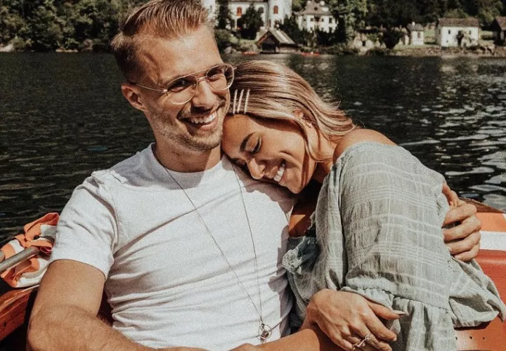 Patrick Voller y Gaby Garrido. Instagram