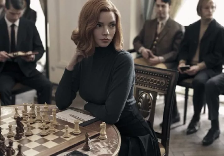 "Gambito de dama". Foto: Netflix 