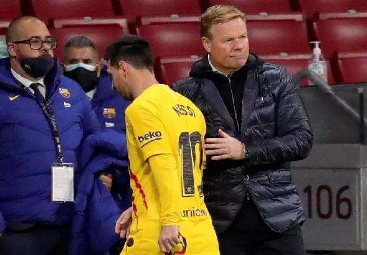 Messi llega con derrota a los 800 partidos en el Barcelona.