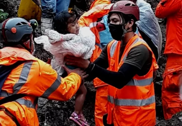 Más de mil 600 panameños están sin hogar tras fuertes lluvias. Foto: Cortesía