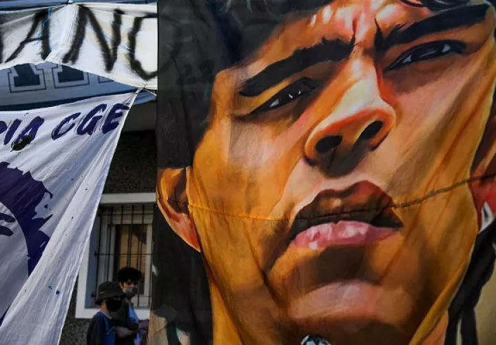 Diego Maradona. Foto:EFE