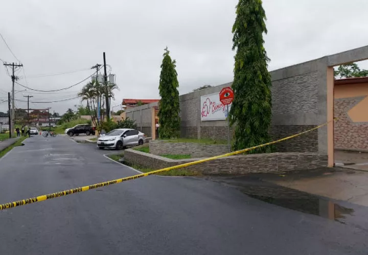 El hotel de ocasión está ubicado en Cativá. Foto: Diómedes Sánchez S.