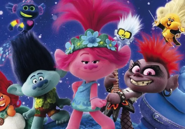 El mundo de Trolls es muy extravagante, fue todo un reto su creación. Foto: Internet