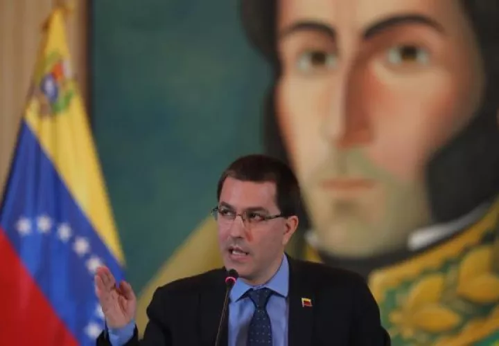 Canciller de Venezuela, Jorge Arreaza. 