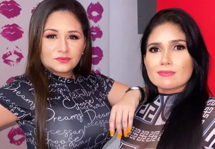 La actriz Wendy Jaramillo y la cantante Roxana Jaén. Foto: Instagram