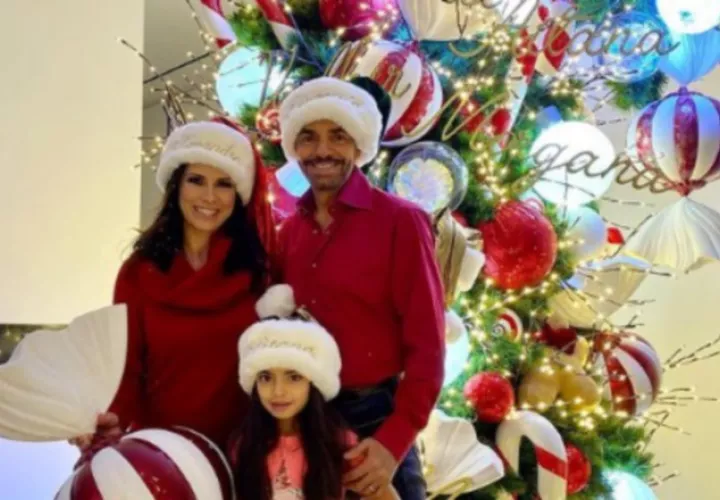 Eugenio Derbez y su esposa Alessandra Rosaldo. 