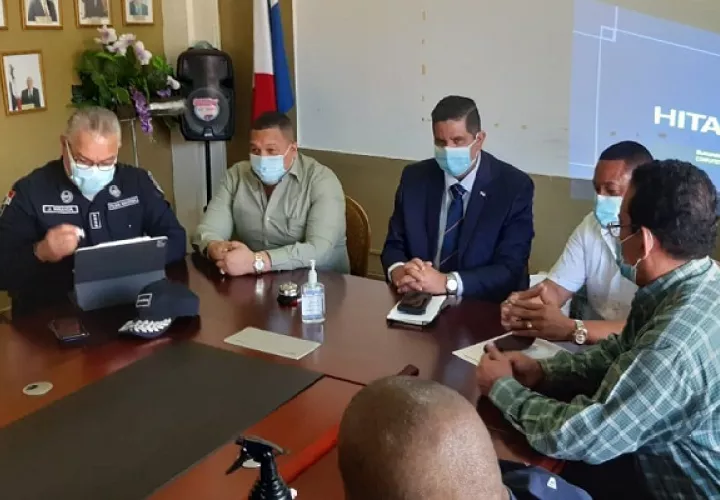 La reunión tuvo la finalidad de trazar las estrategias para hacerle  frente a la delincuencia en Colón. 