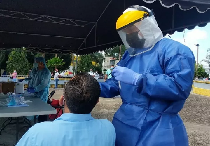Los casos de coronavirus se han disparado en Panamá durante diciembre.