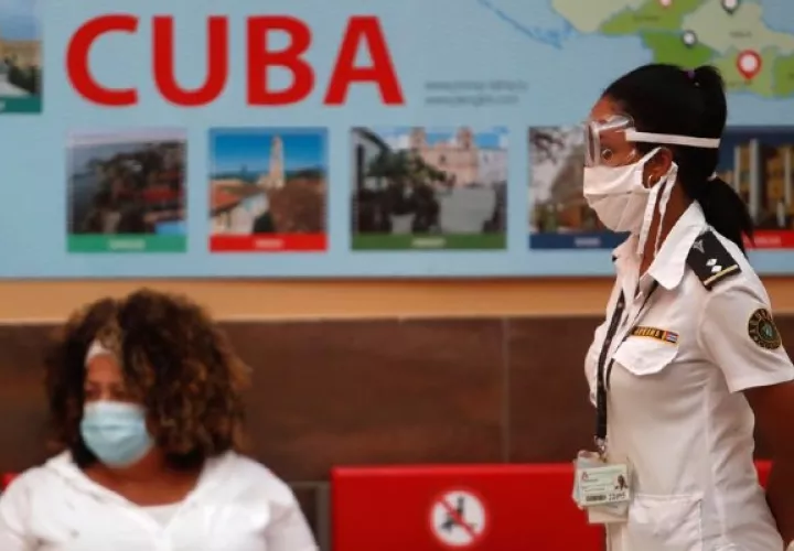 Cuba ubica a Panamá entre los países desde los cuales han mostrado porcentajes más altos de casos importados. Foto:EFE