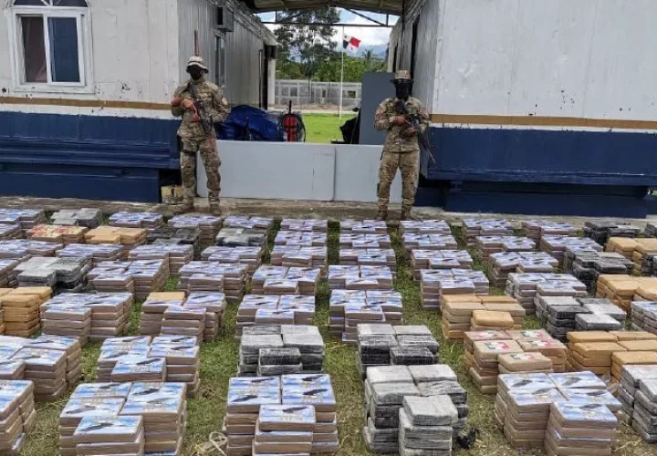 En lo que va de este año la fuerza pública ha decomisado 75.9 toneladas de drogas. Ministerio de Seguridad