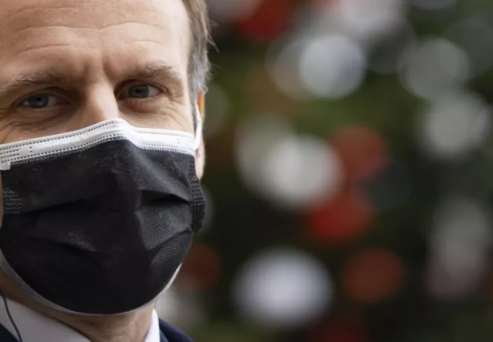 El presidente de Francia, Emmanuel Macron, permanecerá siete días aislado. Foto: EFE