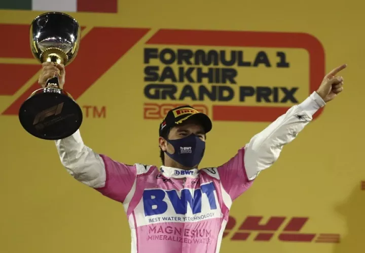 Sergio 'Checo' Pérez, piloto mexicano. Foto:EFE