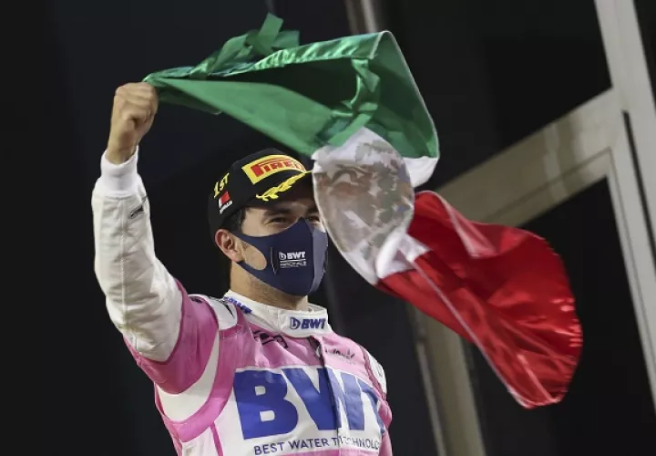 Sergio 'Checo' Pérez, piloto mexicano. Foto:EFE