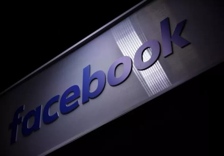 Logo de la red social Facebook
