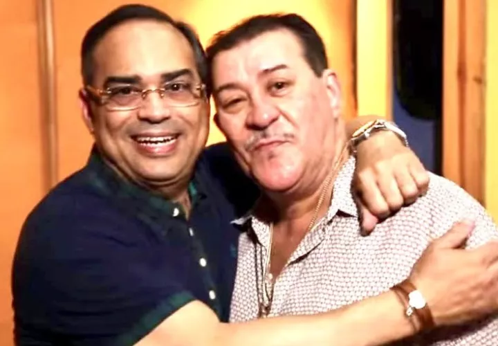 Gilberto Santa Rosa y Tito Rojas. Twitter