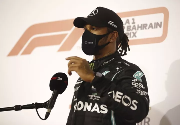 Lewis Hamilton. Foto:EFE
