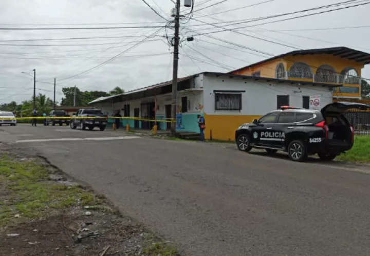 Un fuerte operativo policial se activó en Génesis, así como en otras comunidades, luego del asesinato de "Guabita". Foto: Diómedes Sánchez S. 