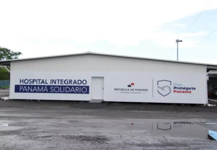 El Hospital Modular atiende únicamente a pacientes de COVID-19. 