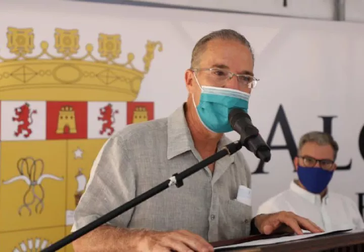 El alcalde Fábrega fue categórico al afirmar que su periodo termina el 30 de junio de 2024. Cortesía